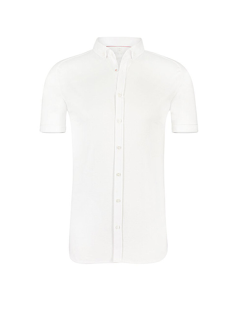DeSoto Herren Jerseyhemd - Bügelfrei Weiß (001) M