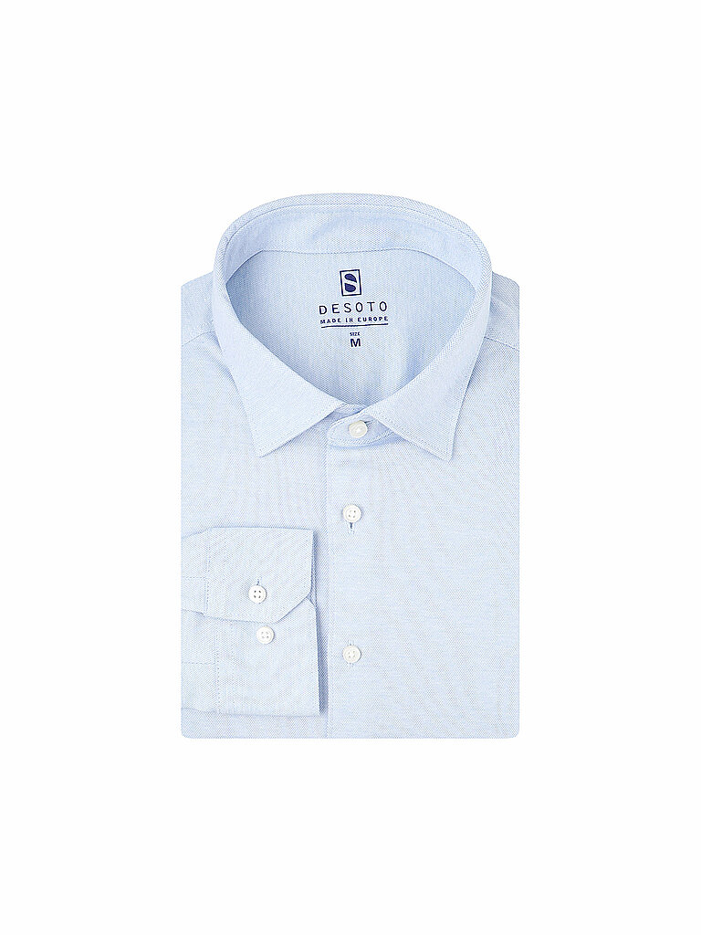 DESOTO Jerseyhemd hellblau | M