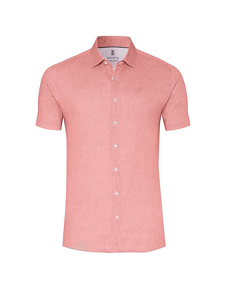 DESOTO Hemd Slim Fit  rot | M