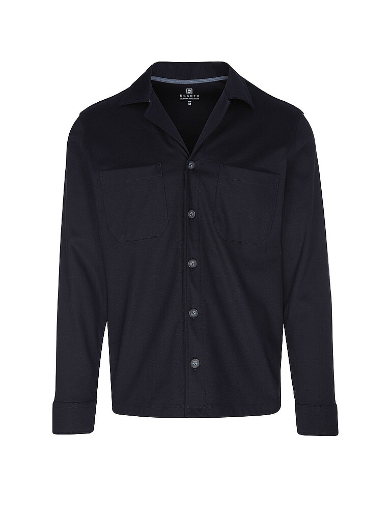 DESOTO Overshirt  dunkelblau | L