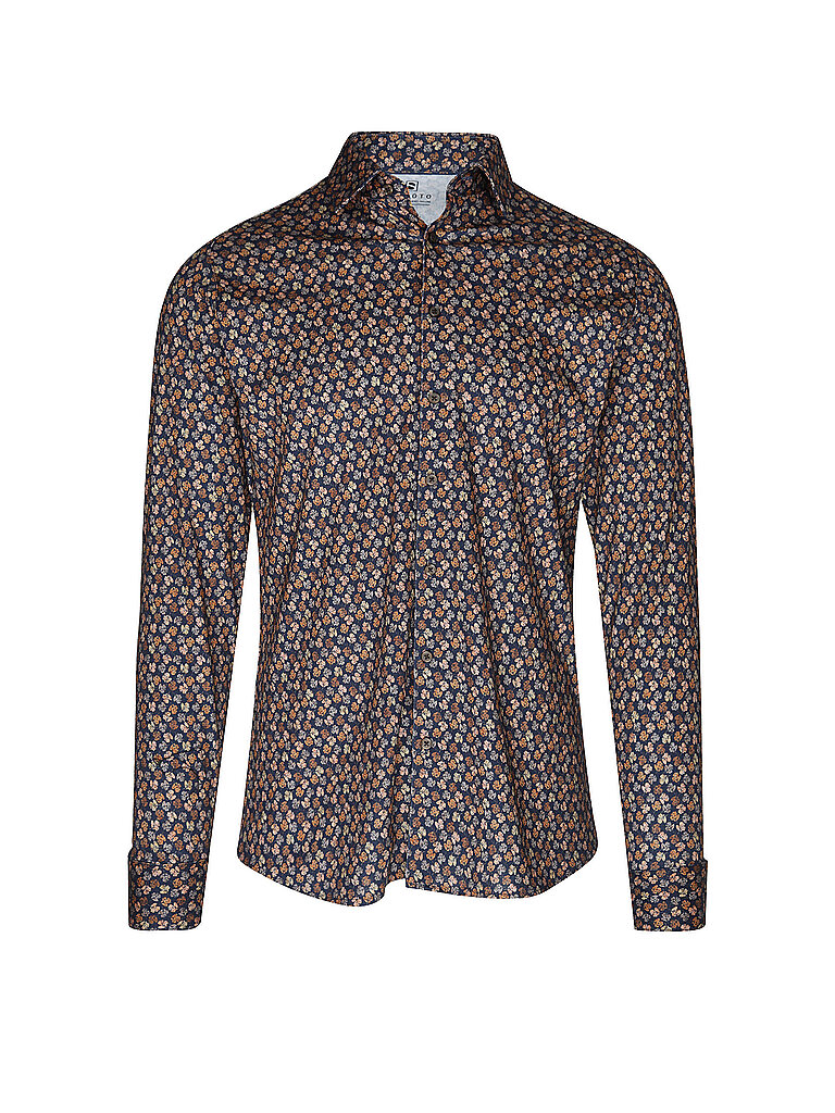 DESOTO Jerseyhemd Slim Fit  braun | L