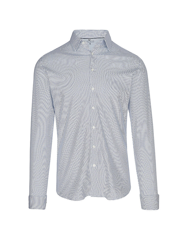 DESOTO Jerseyhemd Slim Fit  weiss | M