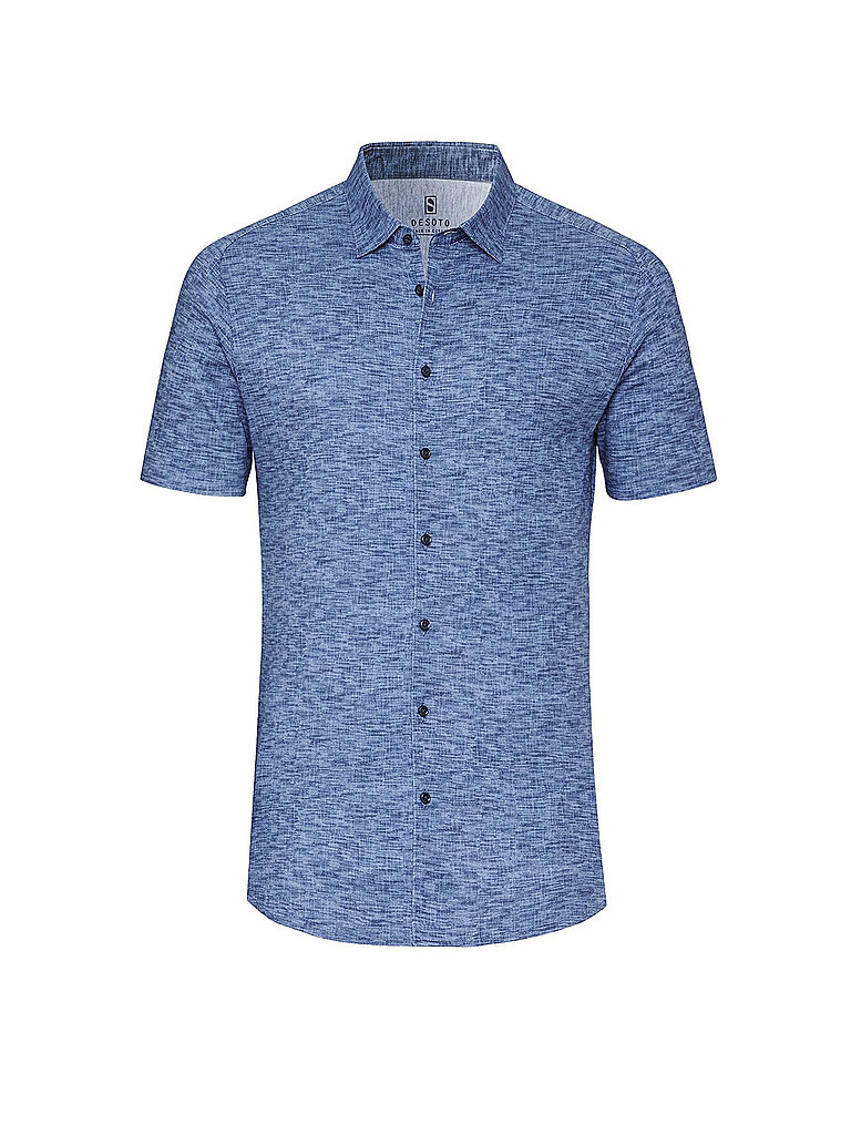 DESOTO Hemd Slim Fit  blau | L