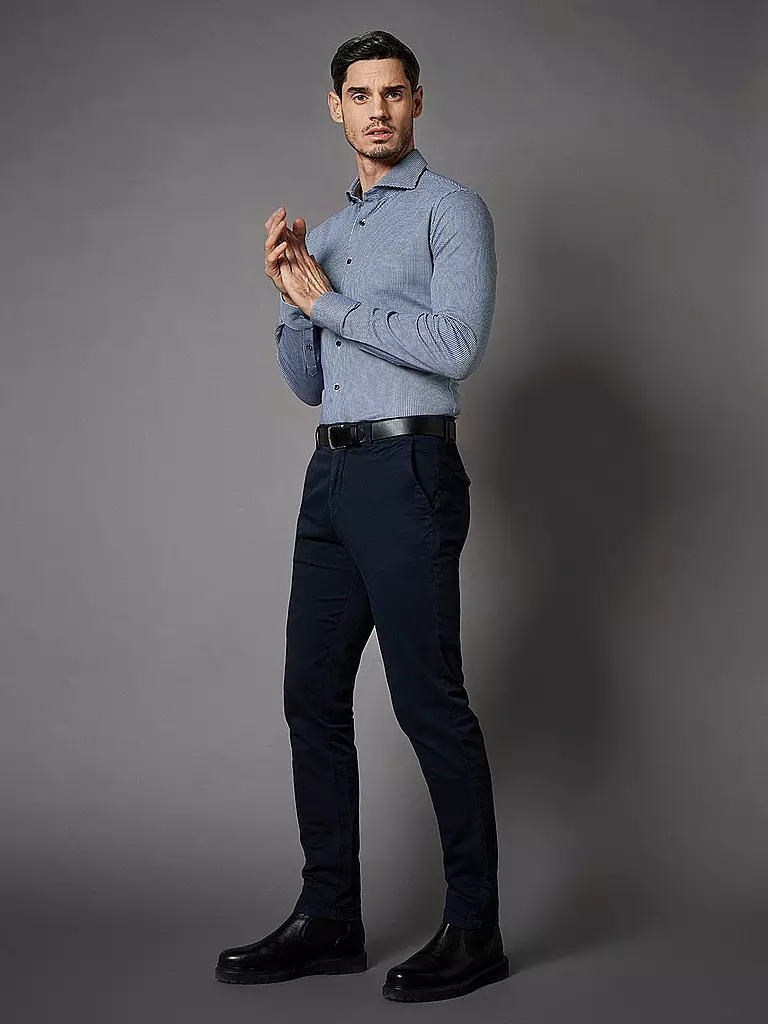 DESOTO | Hemd Slim Fit  | dunkelblau