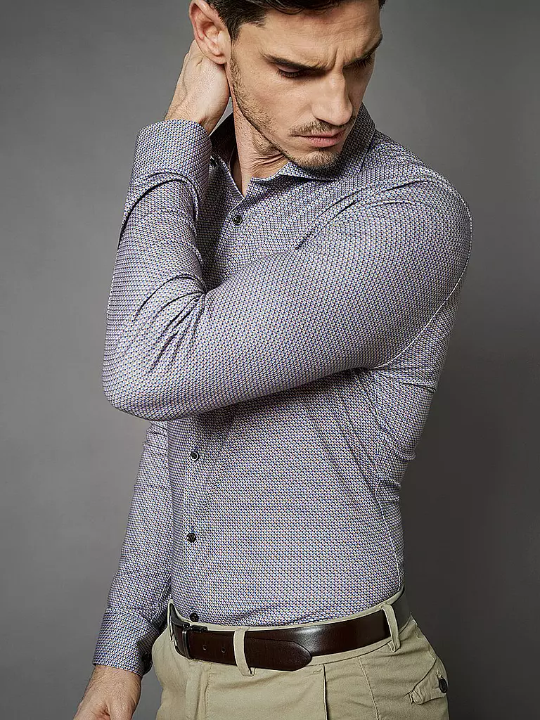 DESOTO | Hemd Slim Fit  | blau