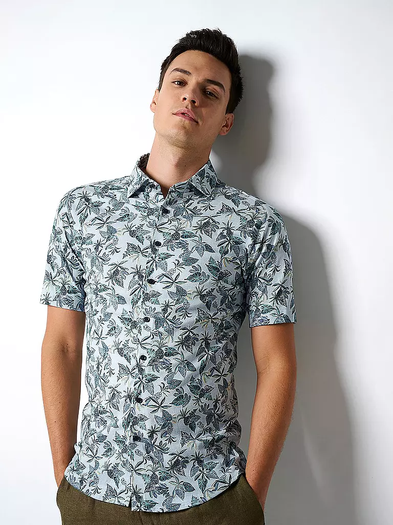 DESOTO | Hemd Slim Fit  | grün