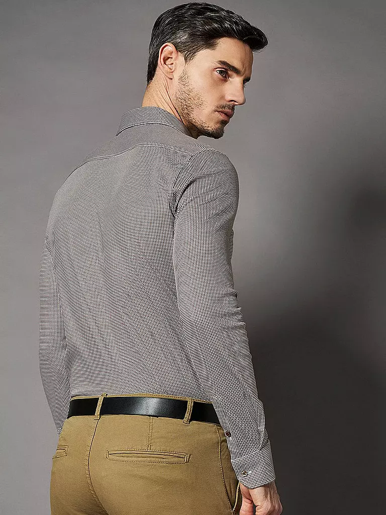 DESOTO | Hemd Slim Fit | braun