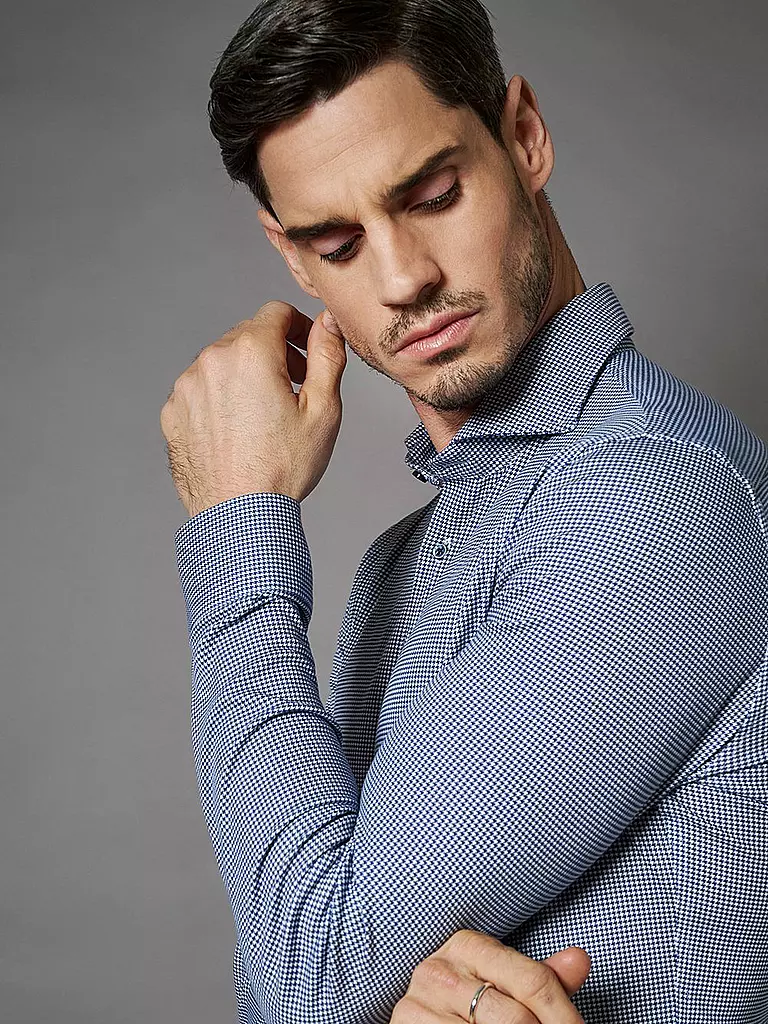 DESOTO | Hemd Slim Fit | dunkelblau