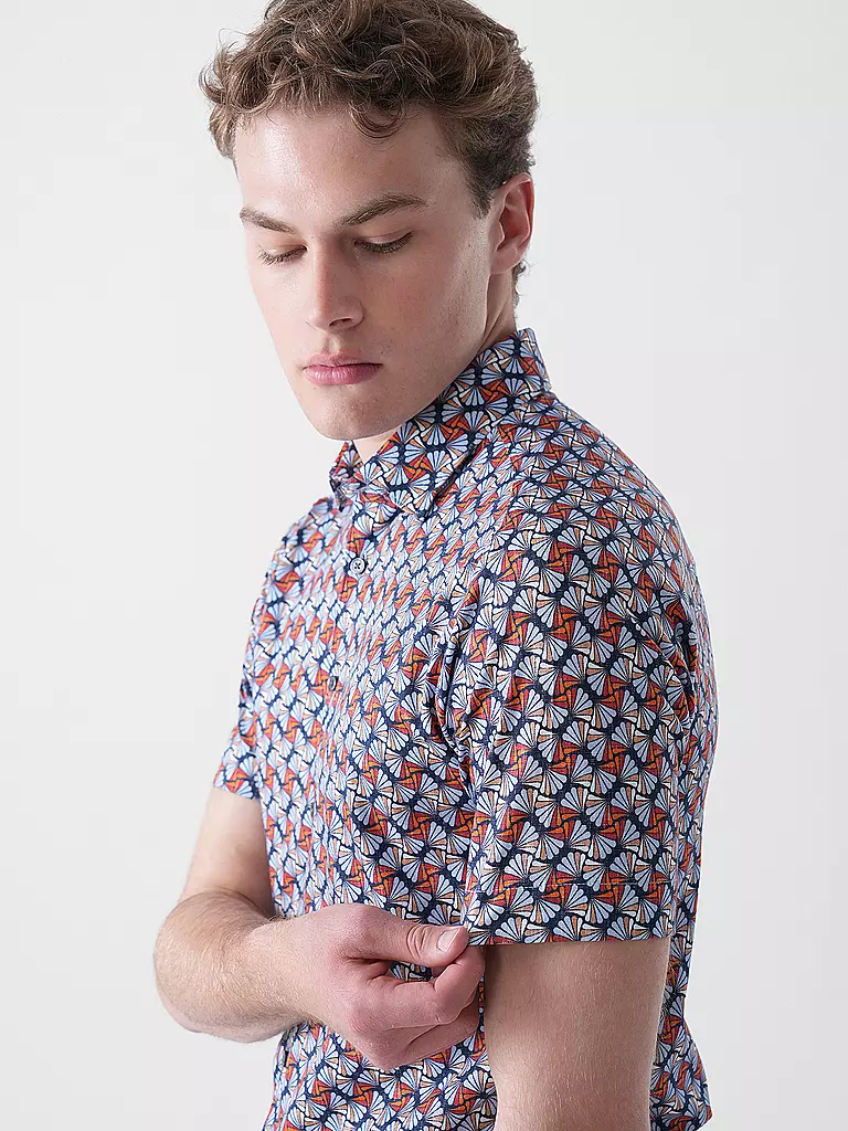 DESOTO | Jersexhemd Slim Fit  | orange