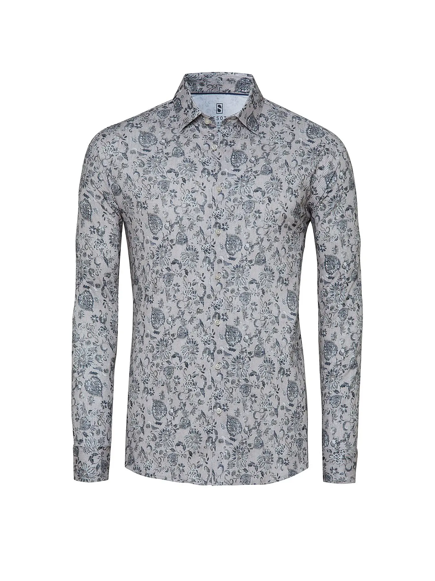 DESOTO | Jerseyhemd Slim Fit  | beige