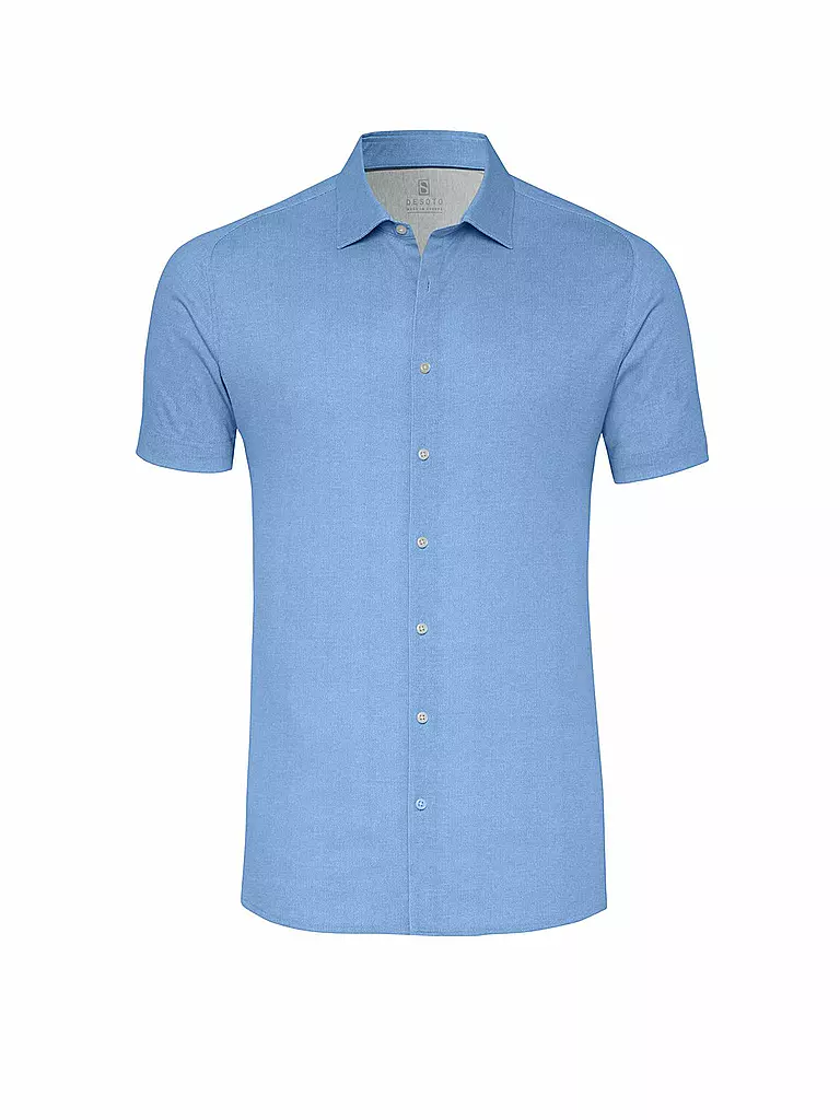 DESOTO | Jerseyhemd Slim Fit  | blau