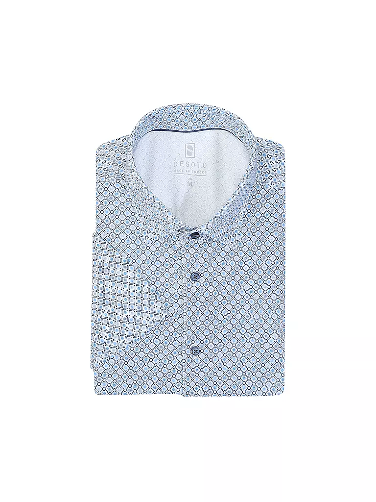 DESOTO | Jerseyhemd Slim Fit  | blau