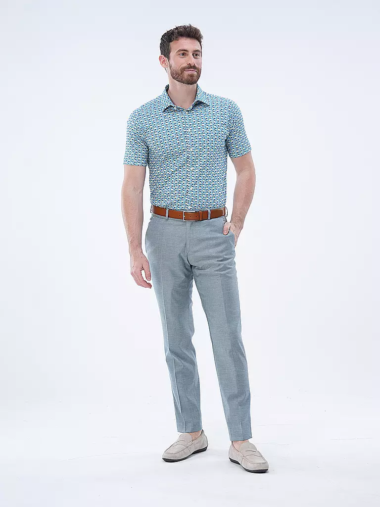 DESOTO | Jerseyhemd Slim Fit  | grün