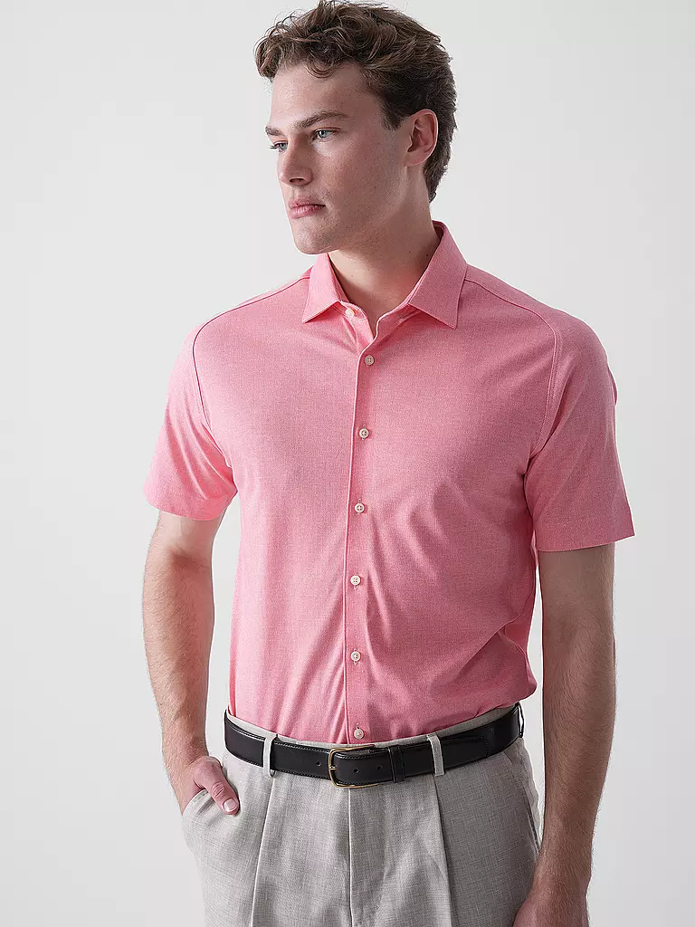 DESOTO | Jerseyhemd Slim Fit  | orange