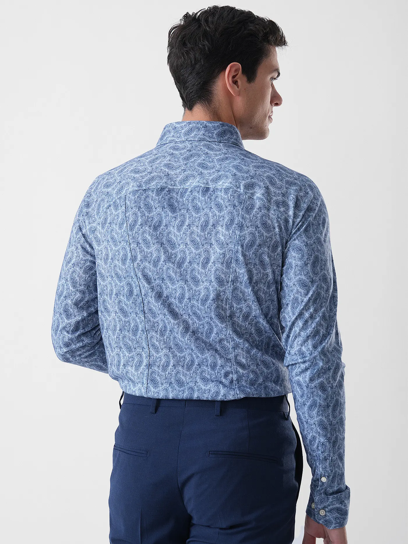 DESOTO | Jerseyhemd Slim Fit  | dunkelblau