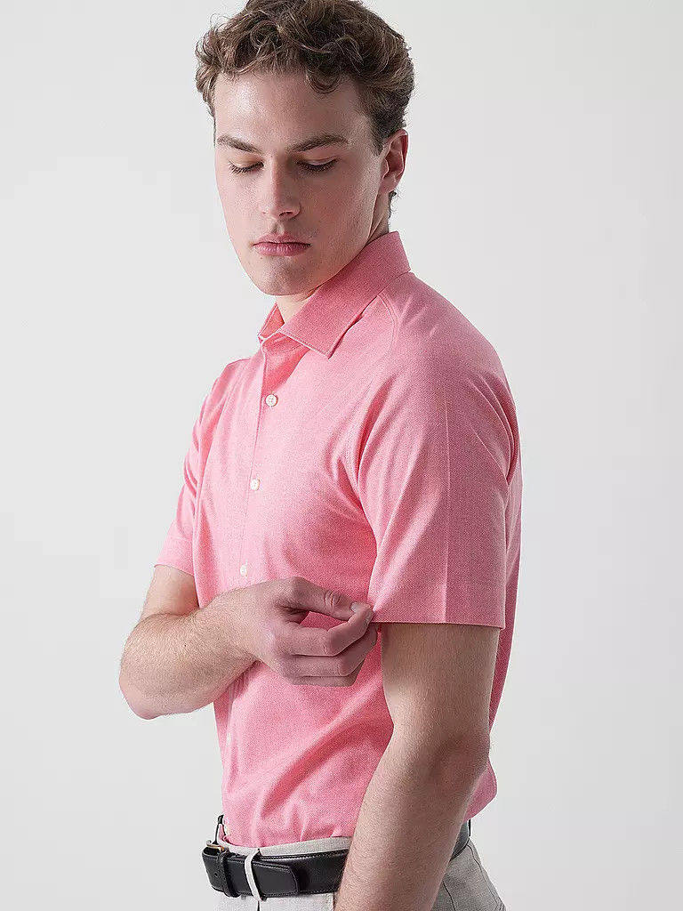DESOTO | Jerseyhemd Slim Fit  | orange