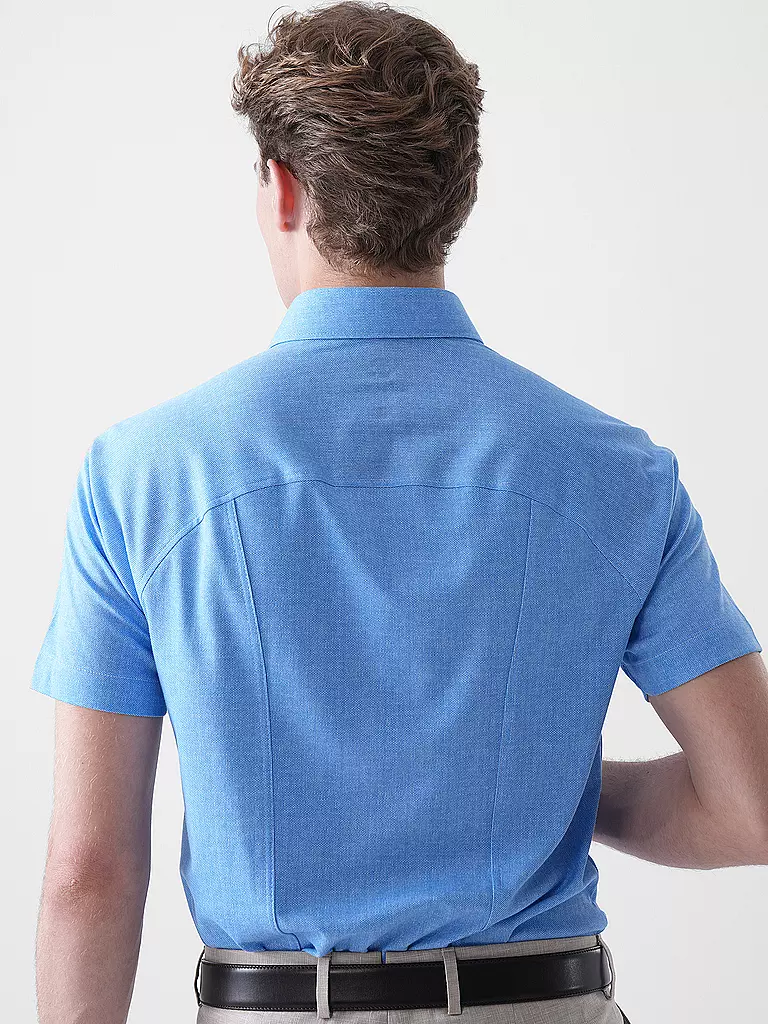 DESOTO | Jerseyhemd Slim Fit  | blau