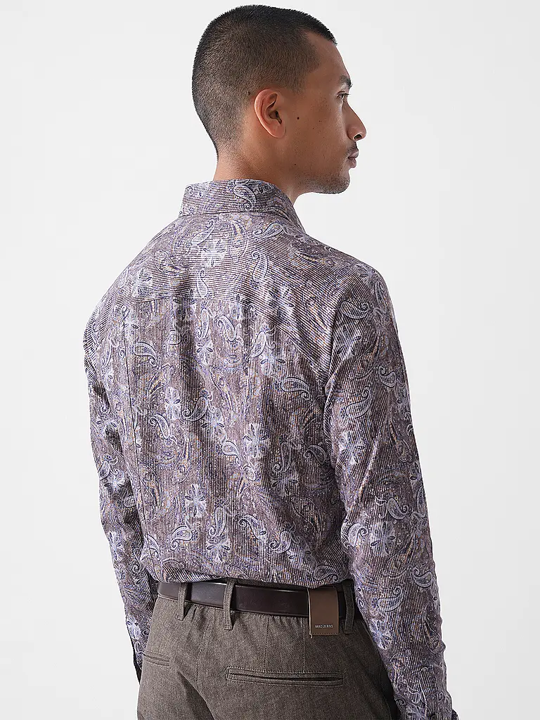 DESOTO | Jerseyhemd Slim Fit  | braun