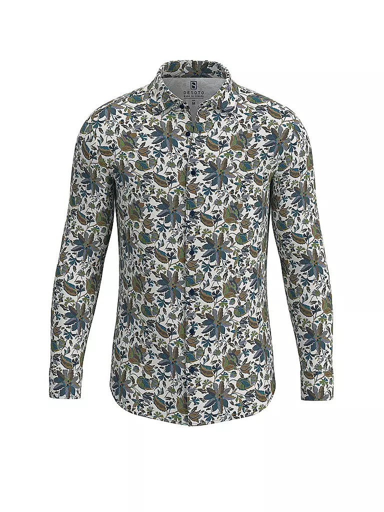 DESOTO | Jerseyhemd Slim Fit | blau
