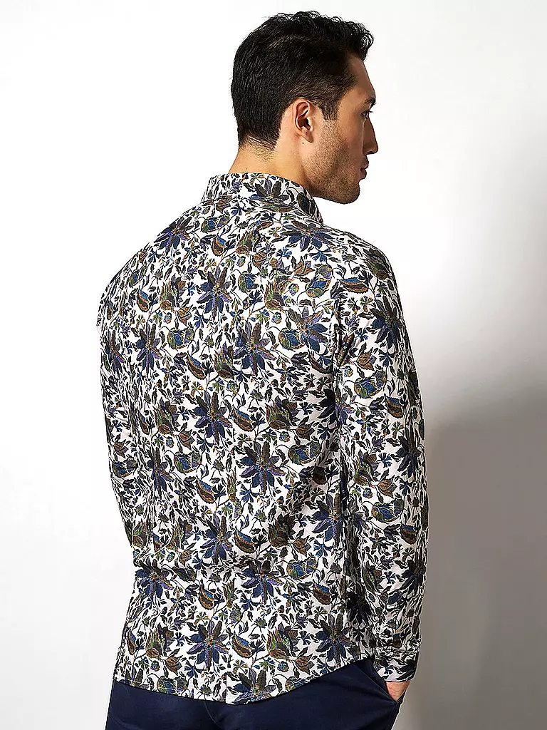 DESOTO | Jerseyhemd Slim Fit | blau