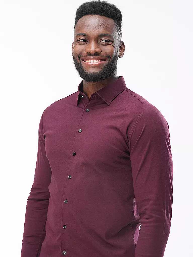 DESOTO | Jerseyhemd Slim Fit | hellblau