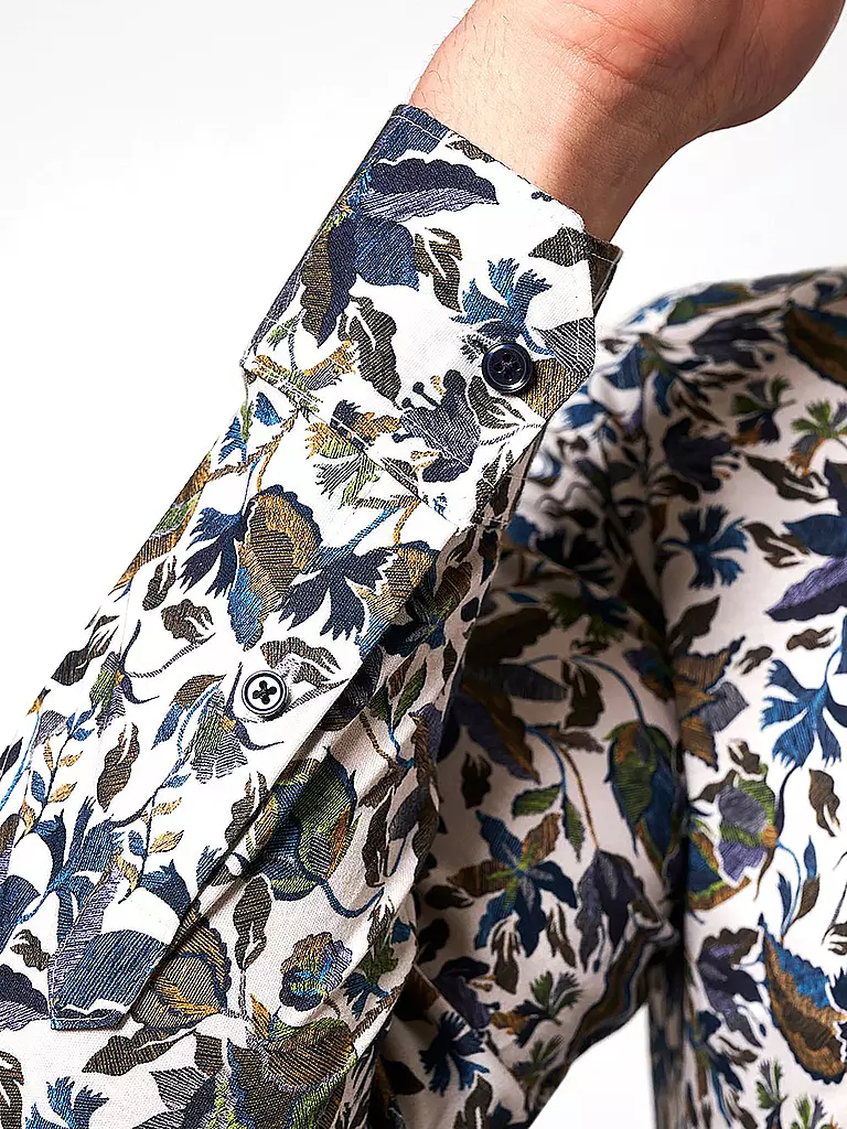 DESOTO | Jerseyhemd Slim Fit | blau