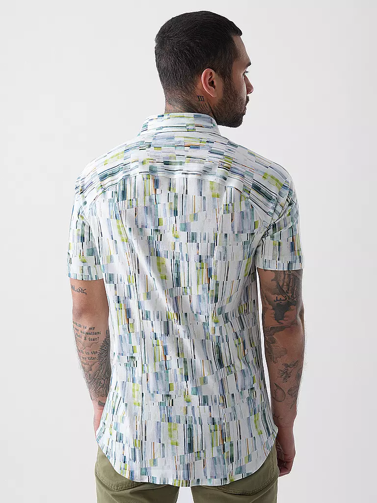 DESOTO | Jerseyhemd Slim Fit | dunkelblau