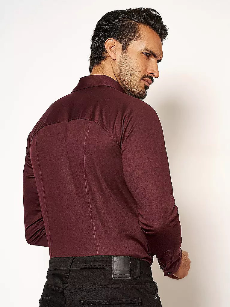 DESOTO | Jerseyhemd Slim Fit | hellblau