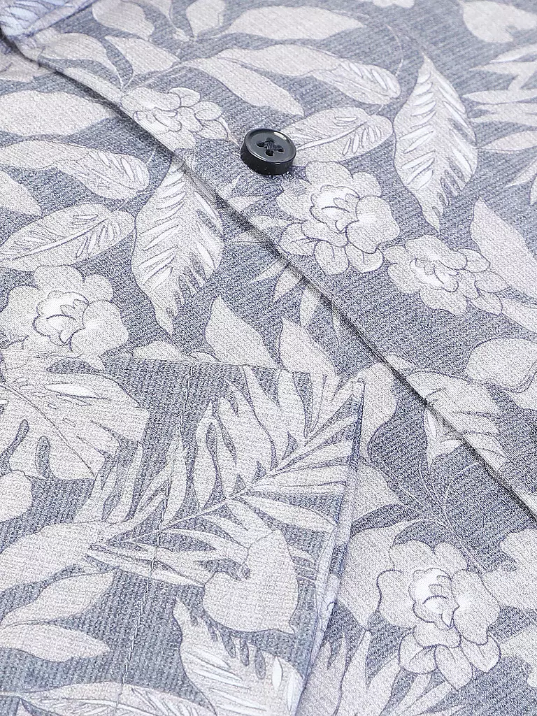 DESOTO | Jerseyhemd Slim Fit | grau