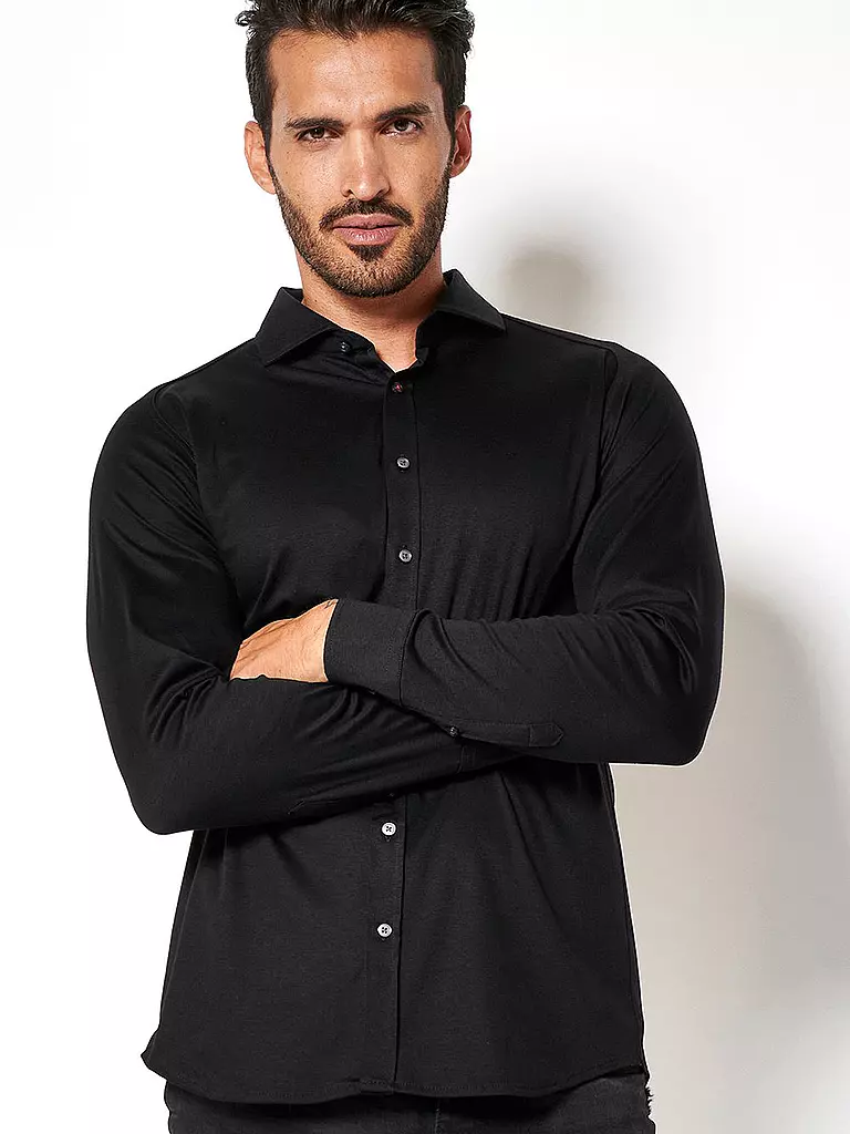 DESOTO | Jerseyhemd | schwarz