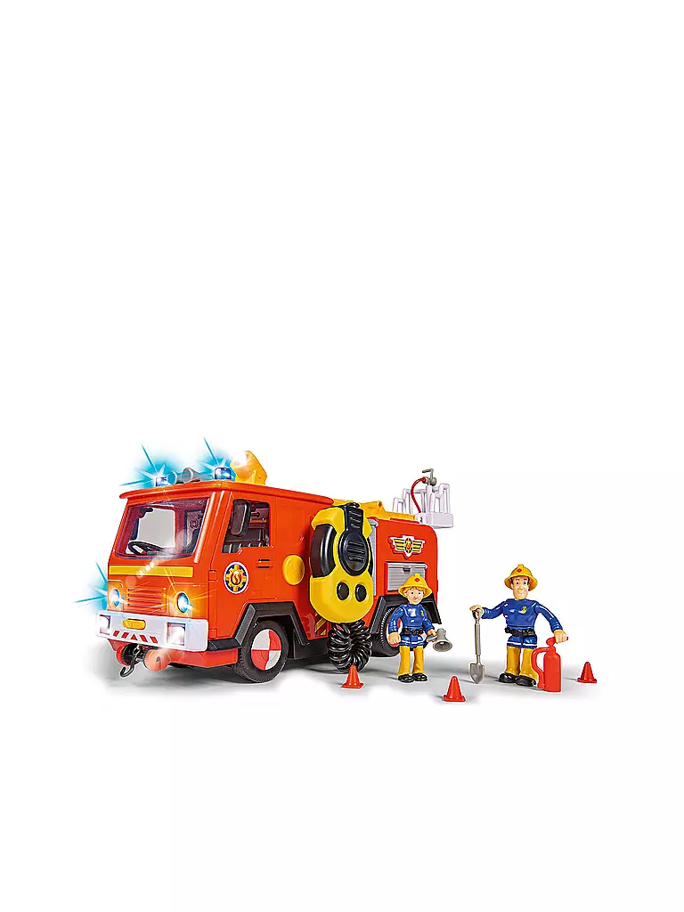 DICKIE | Feuerwehrmann Mega Deluxe Jupiter, Feuerwehrauto | keine Farbe