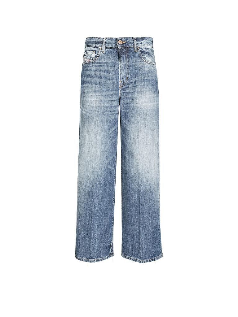 DIESEL | Jeans-Culotte Regular-Straight-Fit "Widee" (Highwaist) | blau