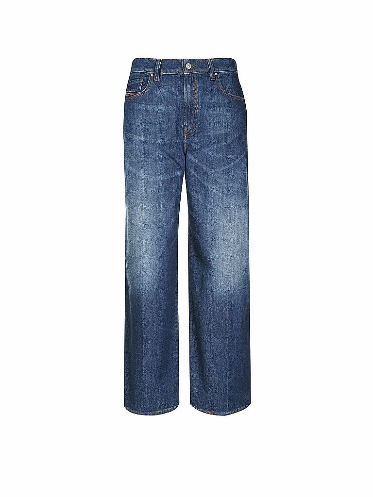 DIESEL | Jeans-Culotte Regular-Straight-Fit "Widee" (Highwaist) | blau