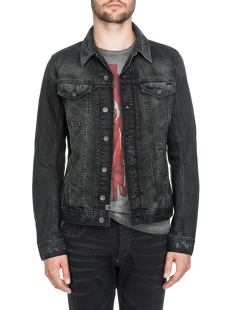 Diesel jeansjacke herren schwarz Clearance
