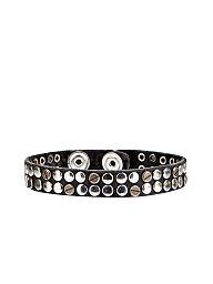 DIESEL | Lederarmband | schwarz