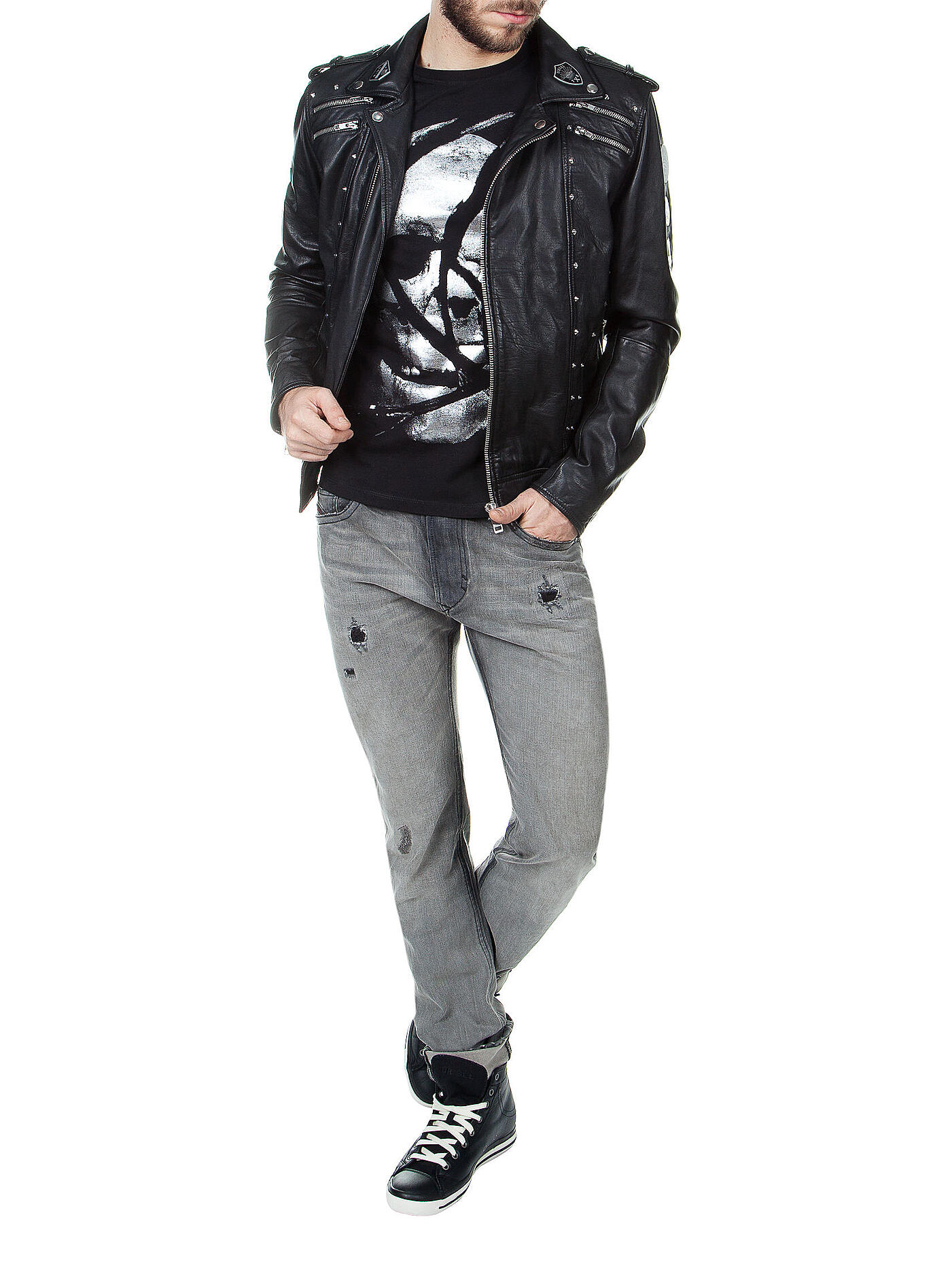 DIESEL | Lederjacke | 