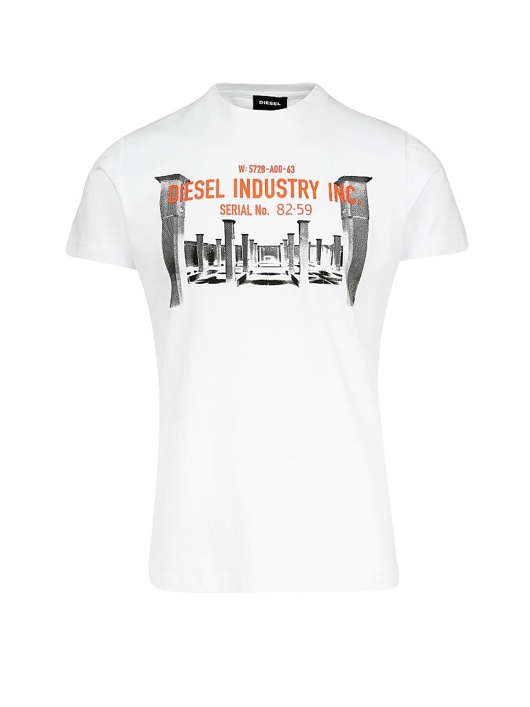 DIESEL | T-Shirt "Diego" | weiß