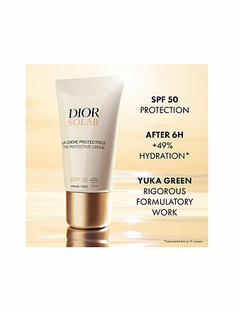 DIOR | Sonnenpflege - Dior Solar La Crème Protectrice Visage SPF 50 50ml