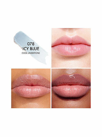 DIOR | Dior Addict Lip Glow 48-Stunden feuchtigkeitsspendender Lippenbalsam (078 Icy Blue)