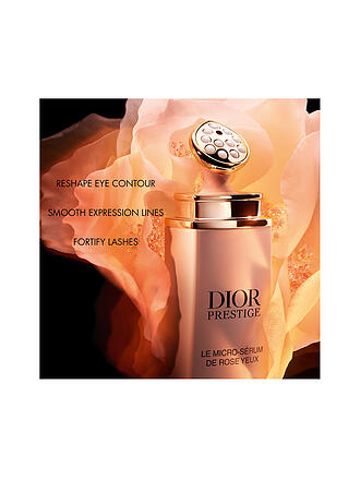DIOR | Dior Prestige Le Micro-Sérum de Rose Yeux Aktiviertes Regenerierendes Augenserum 20ml