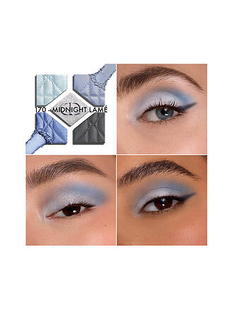 DIOR | Diorshow 5 Couleurs Limitierte Edition  Lidschattenpalette – 5 Lidschatten (170 Midnight Lamé)