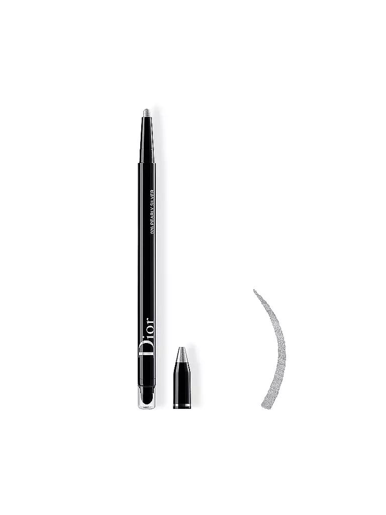 DIOR | Augenkonturenstift - Diorshow 24H* Stylo Wasserfester Eyeliner ( 076 Pearly Silver )  | silber