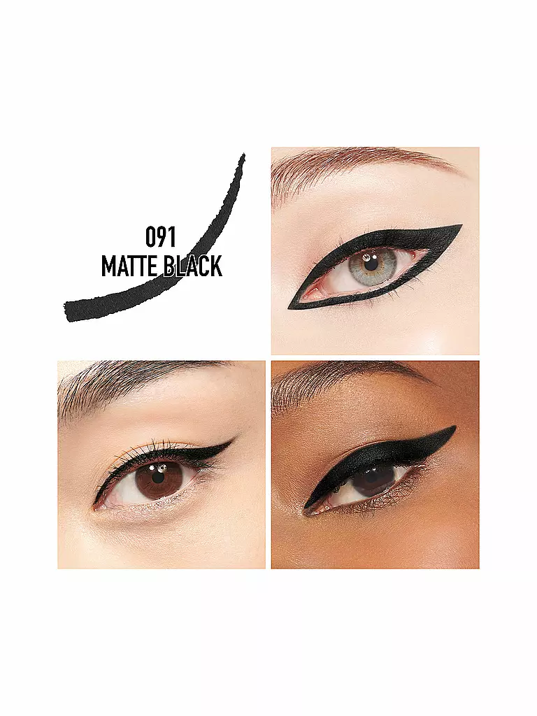 DIOR | Augenkonturenstift - Diorshow 24H* Stylo Wasserfester Eyeliner ( 091 Matte Black )  | schwarz