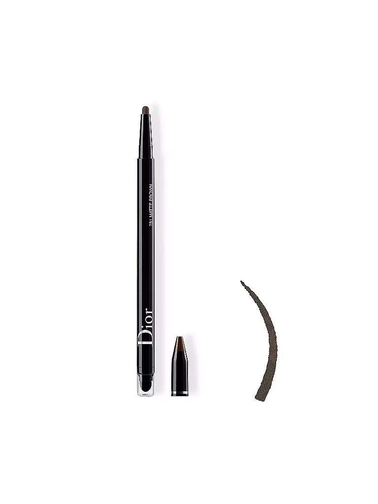 DIOR | Augenkonturenstift - Diorshow 24H* Stylo Wasserfester Eyeliner ( 781 Matte Brown )  | braun