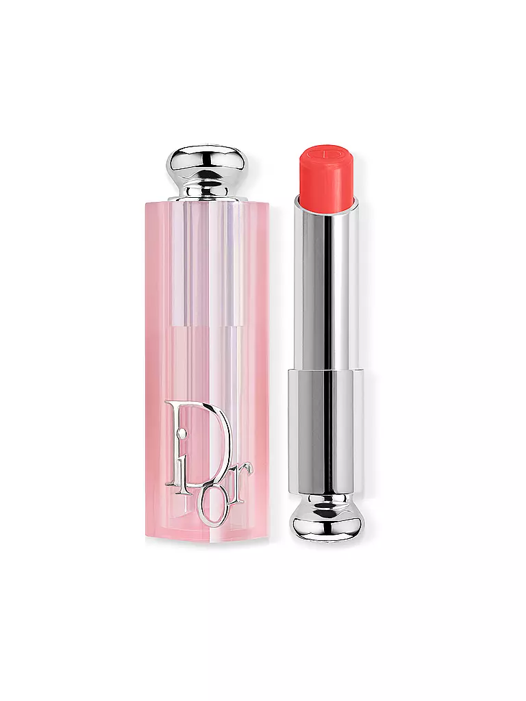 DIOR | Dior Addict Lip Glow 48-Stunden feuchtigkeitsspendender Lippenbalsam (033 Coral Pink) | rot