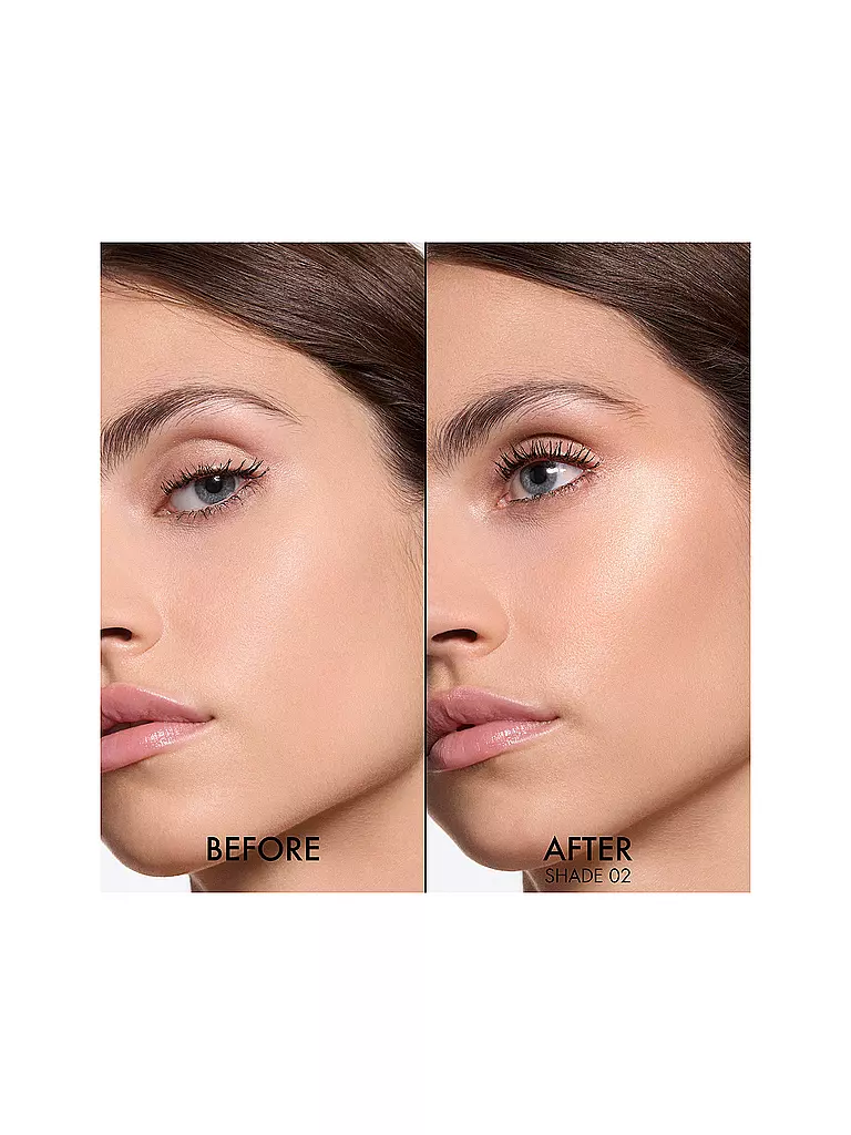 DIOR | Dior Forever Glow Luminizer Hyaluronsäure angereicherter Highlighter (02 Gold Halo) | gold