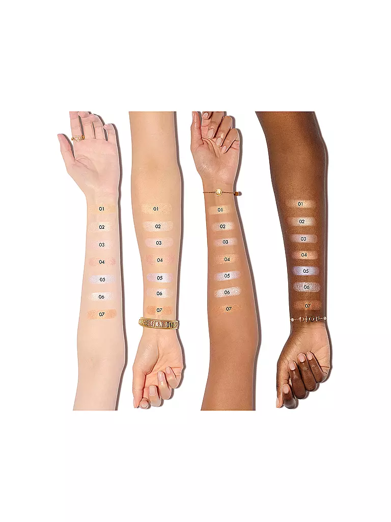 DIOR | Dior Forever Glow Luminizer Hyaluronsäure angereicherter Highlighter (07 Copper Sequin) | hellbraun