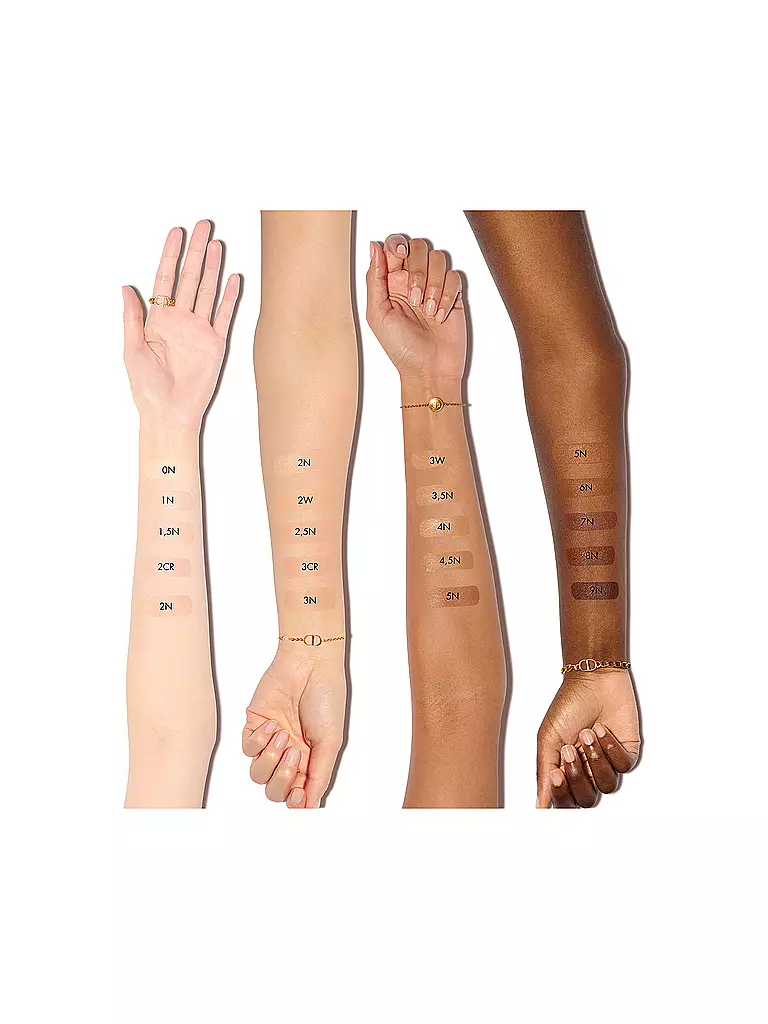 DIOR | Dior Forever Hydra Nude - 24 Std. natürliche Perfektion und 48 Std. Feuchtigkeitspflege Foundation (1,5 N Neutral) | camel