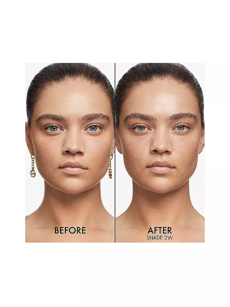 DIOR | Dior Forever Hydra Nude - 24 Std. natürliche Perfektion und 48 Std. Feuchtigkeitspflege Foundation (2 W Warm) | camel