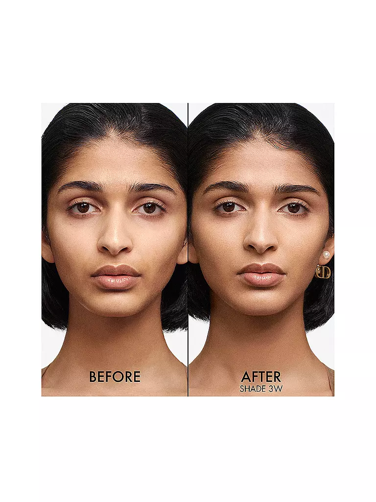 DIOR | Dior Forever Hydra Nude - 24 Std. natürliche Perfektion und 48 Std. Feuchtigkeitspflege Foundation (3 W Warm) | camel